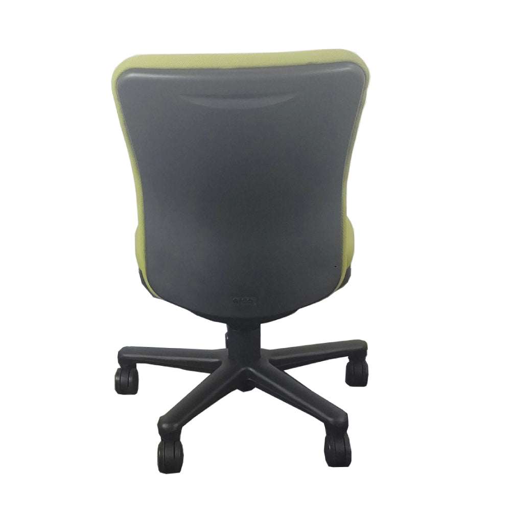 肘なし 背面高さ調整可能 ワークチェア