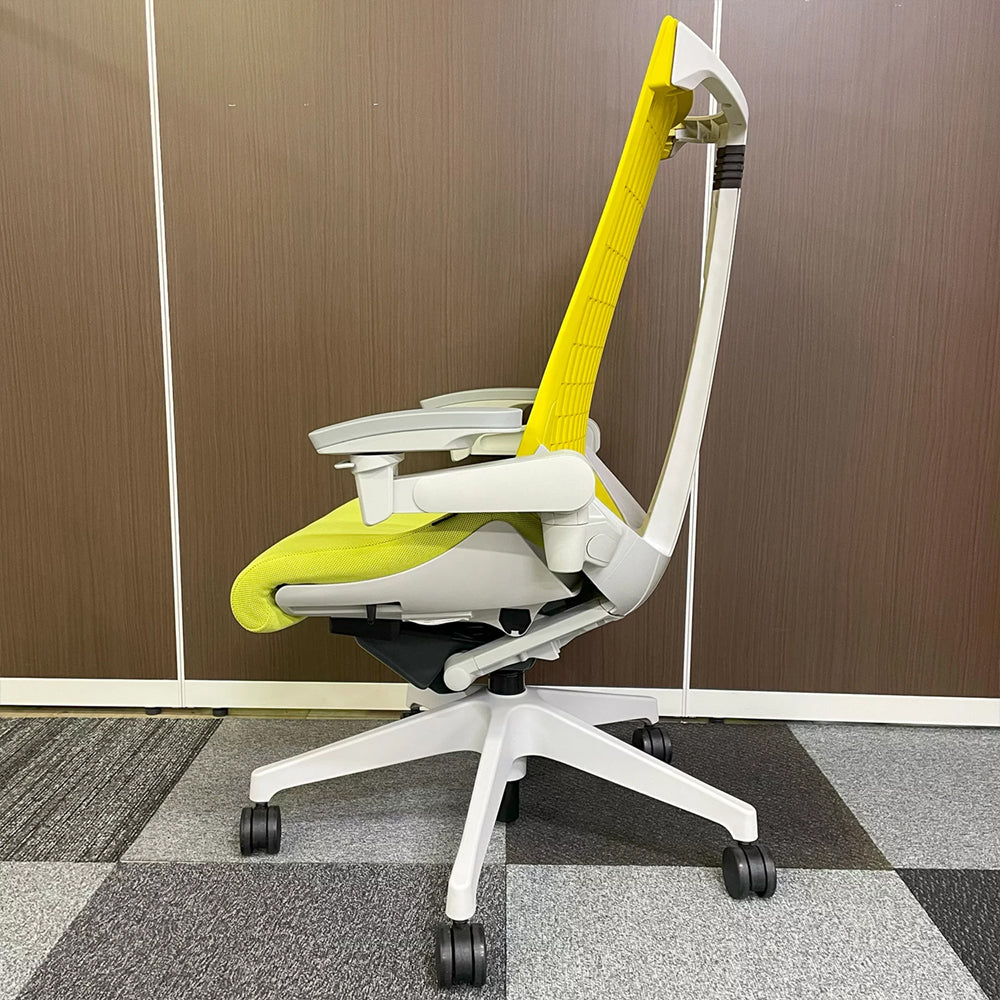 送料別【中古】ITOKI アクトチェア イトーキ製 ITOKI 肘付き KG447SC-GN【オフィス家具市場】8215