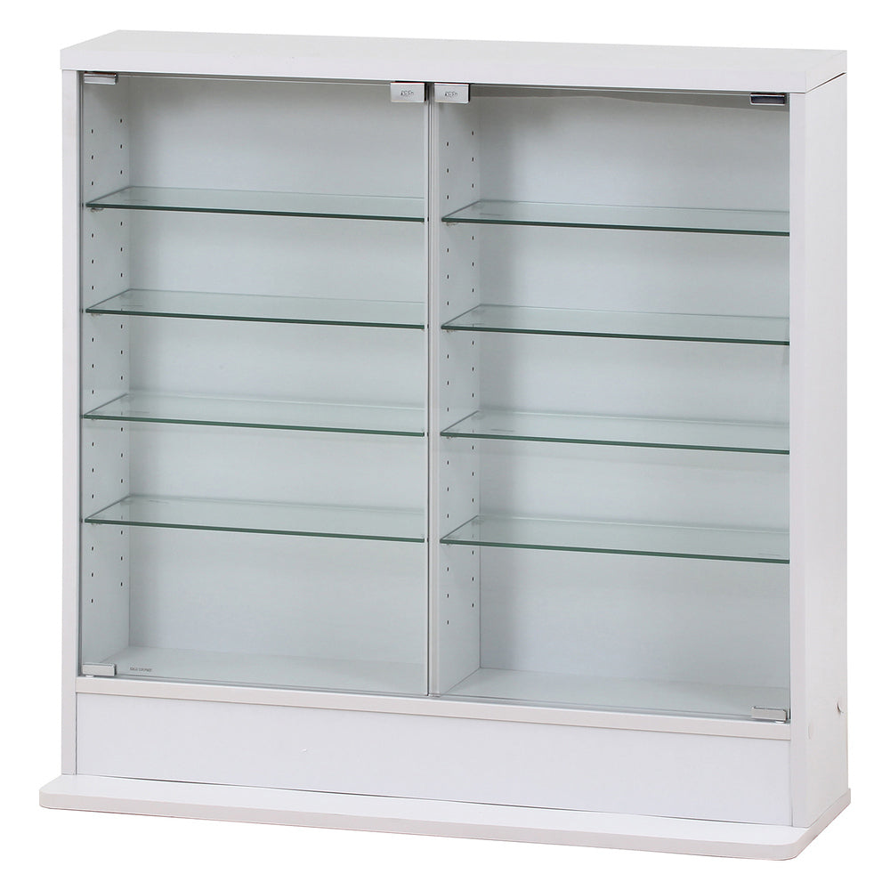 本棚 ロータイプ ホワイト