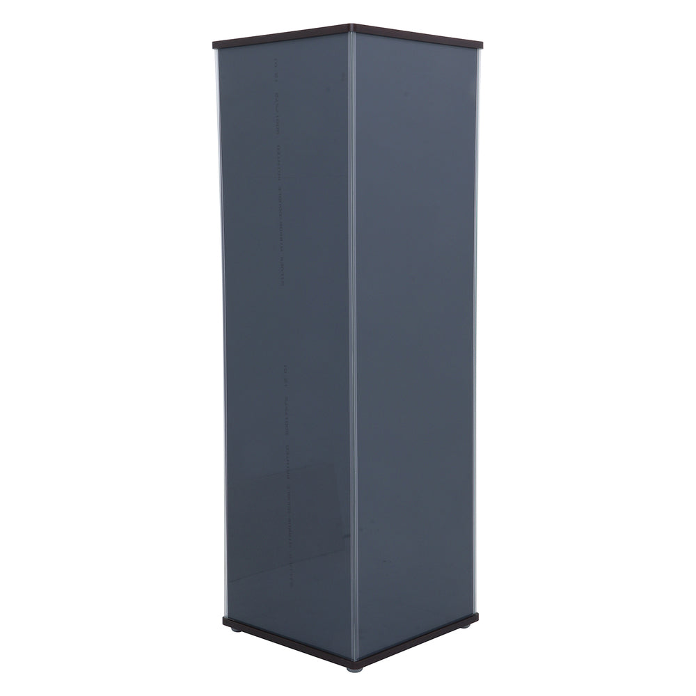 お部屋の角にピッタリ ガラスコレクションラック コレクター