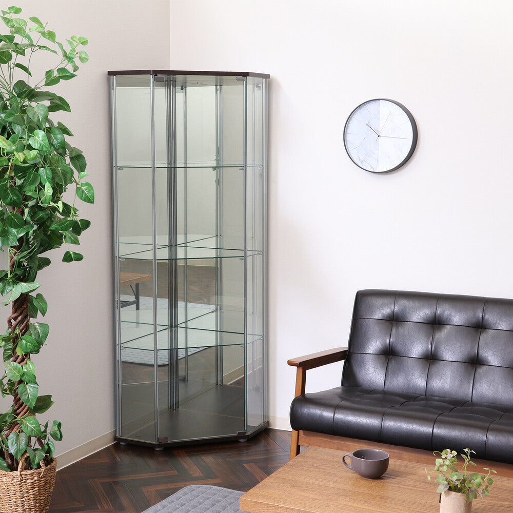 大型 コーナータイプ 背面ミラー付き