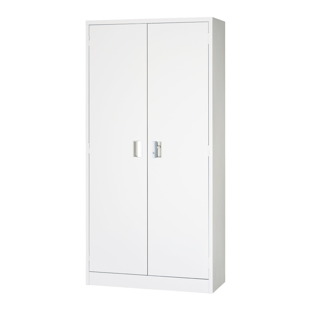 一般書庫 両開き ホワイト 書類保管