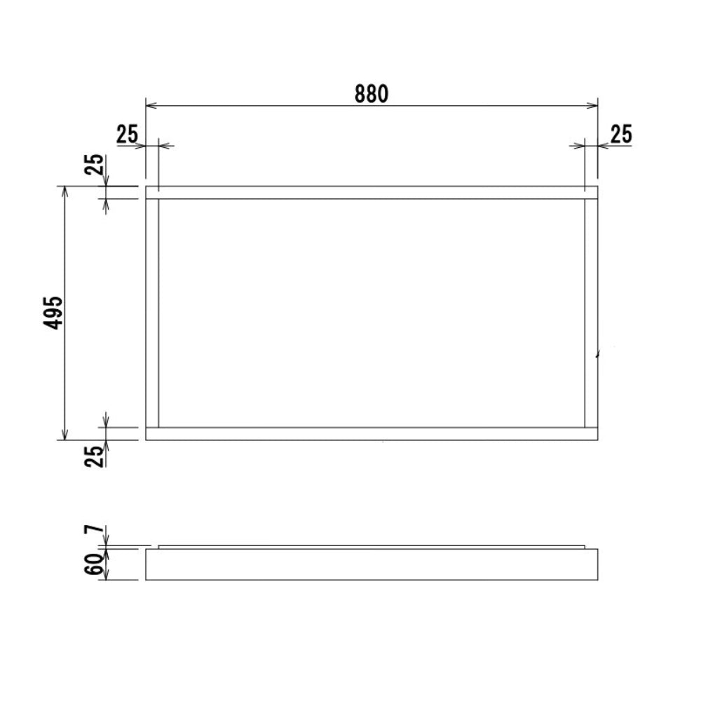書庫の本体カラー 奥行き 床