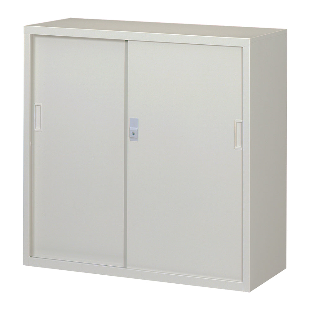 スチール戸 引違いタイプ 収納庫 ニューグレー