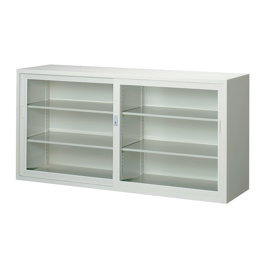 一般書庫 ガラス戸 可動棚 システム収納庫