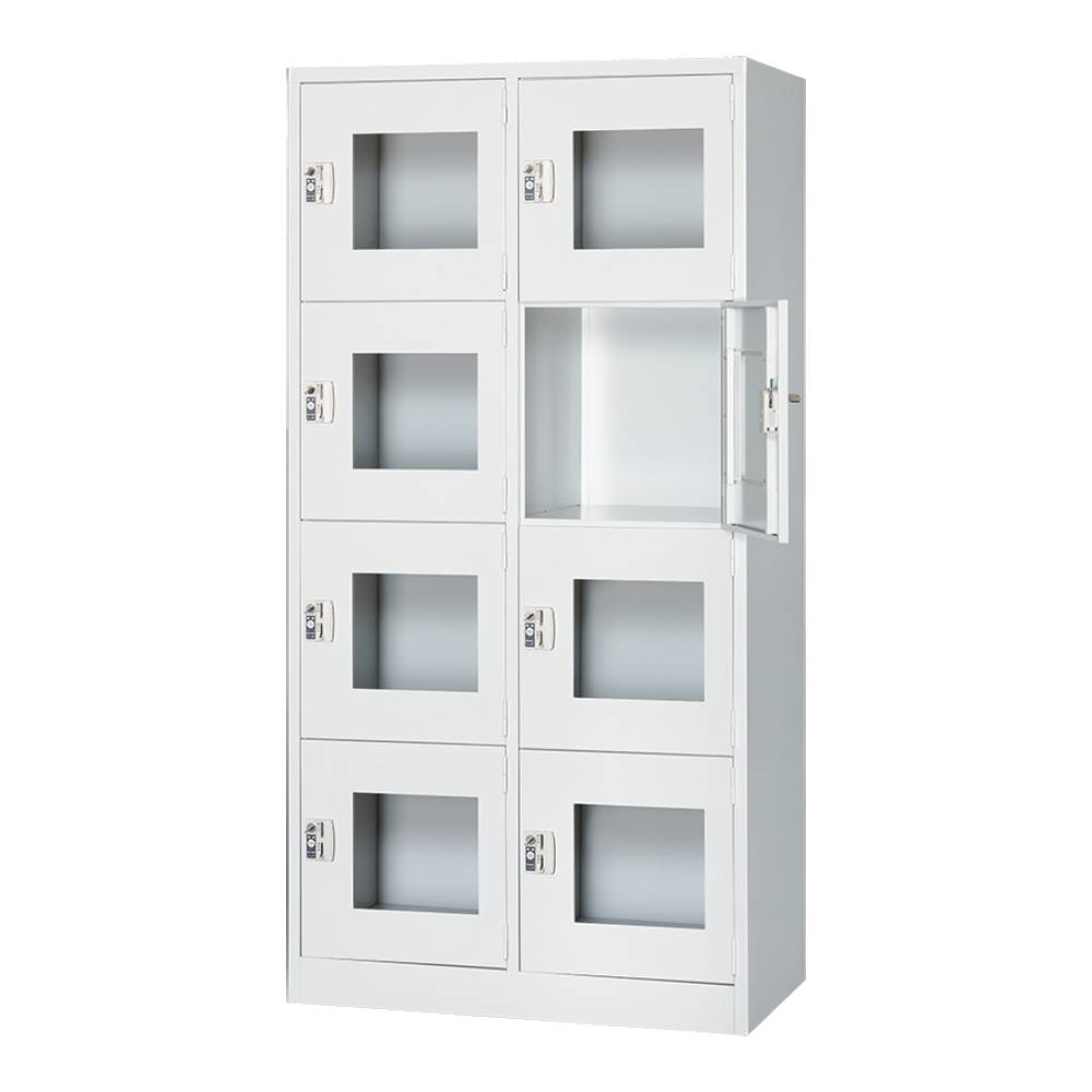 多人数ロッカー コインリターン錠 8人用