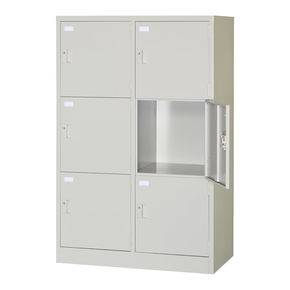 6人用ロッカー 2列3段 収納家具