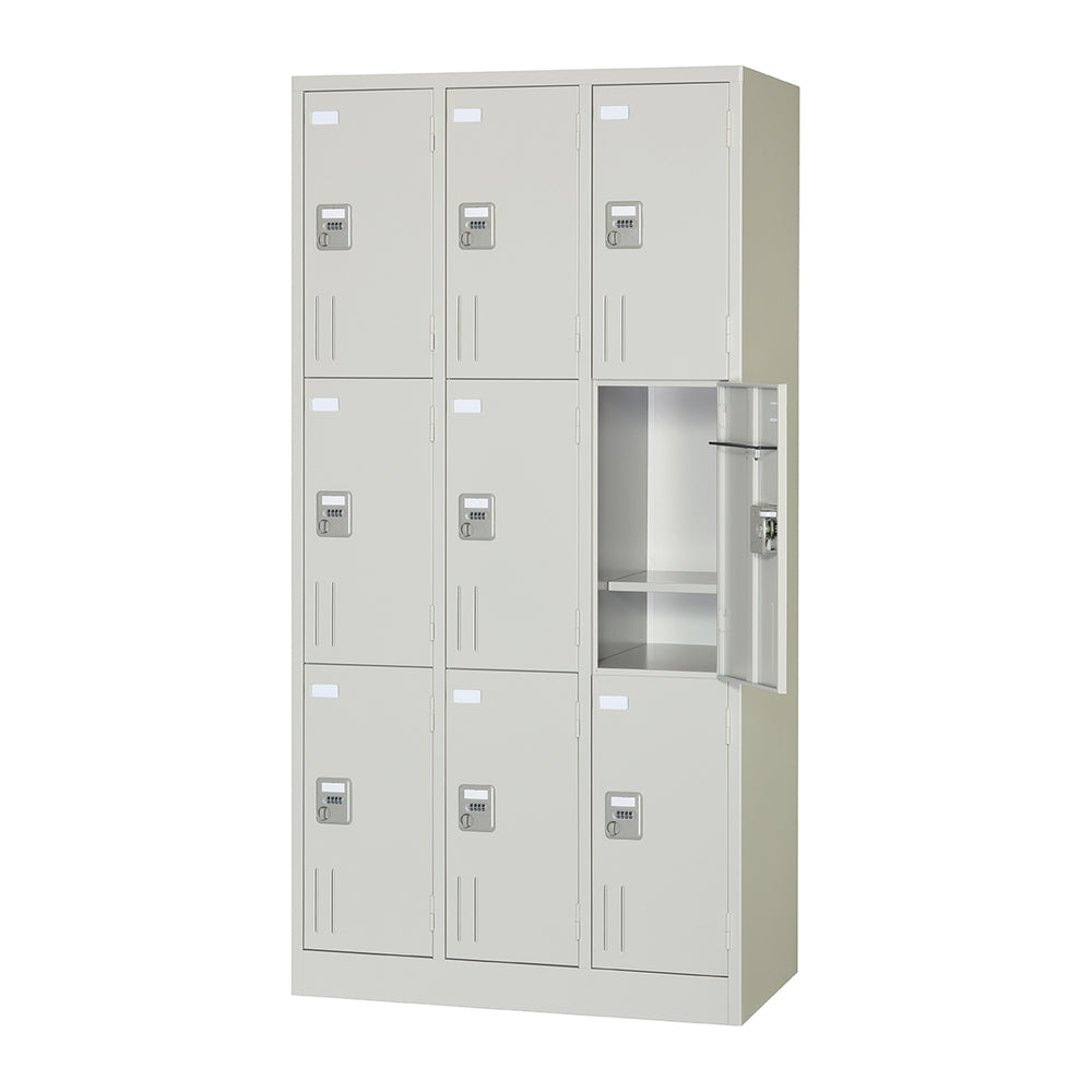 安全収納 スペース活用 3列3段