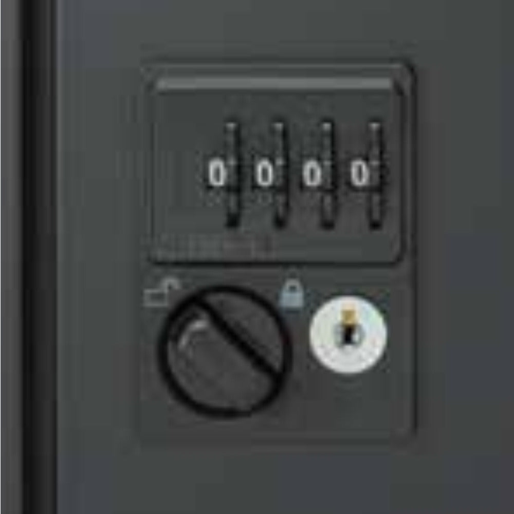 ダイヤル錠 パーソナル収納庫 ブラック