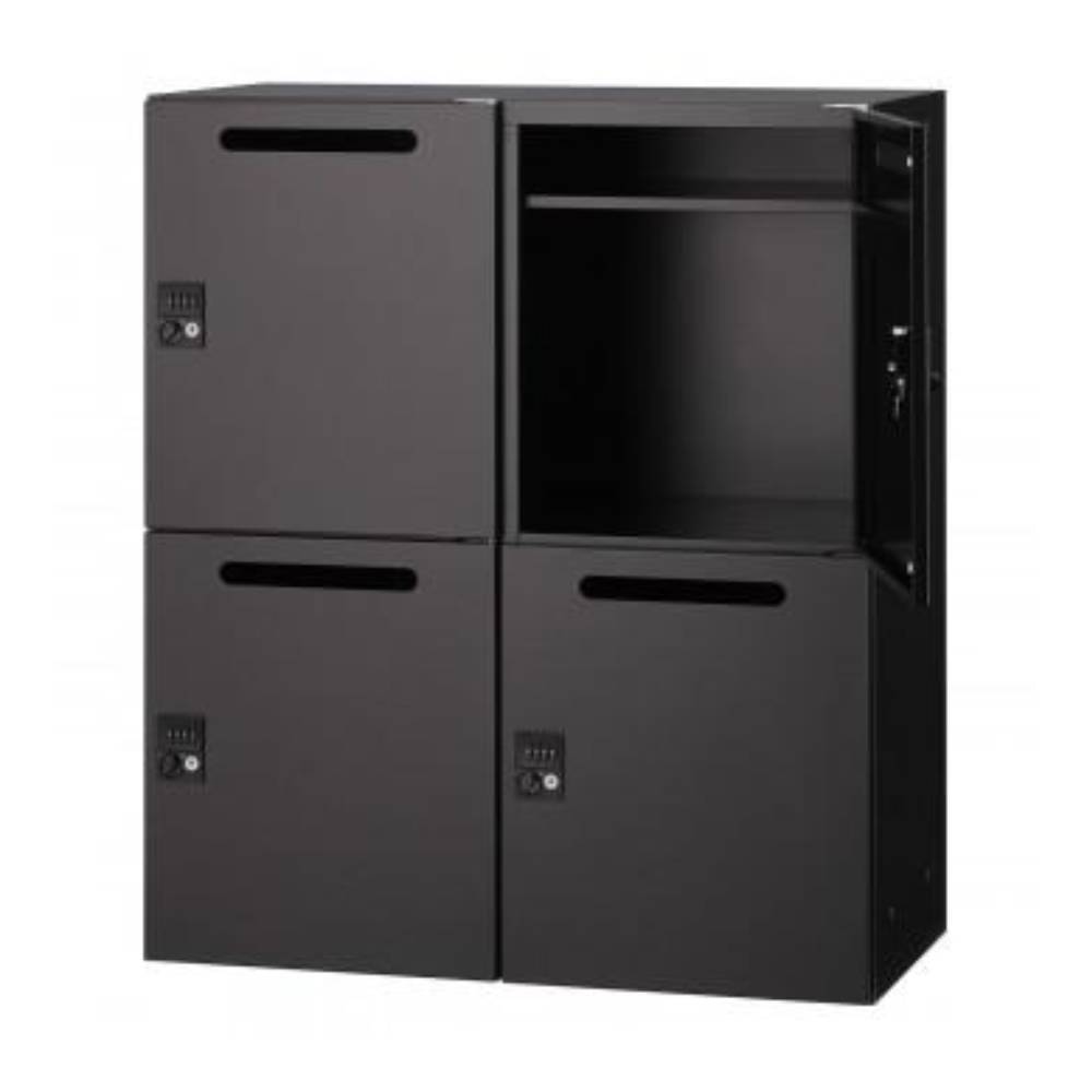 効率的整理 限られたスペース ブラックカラー