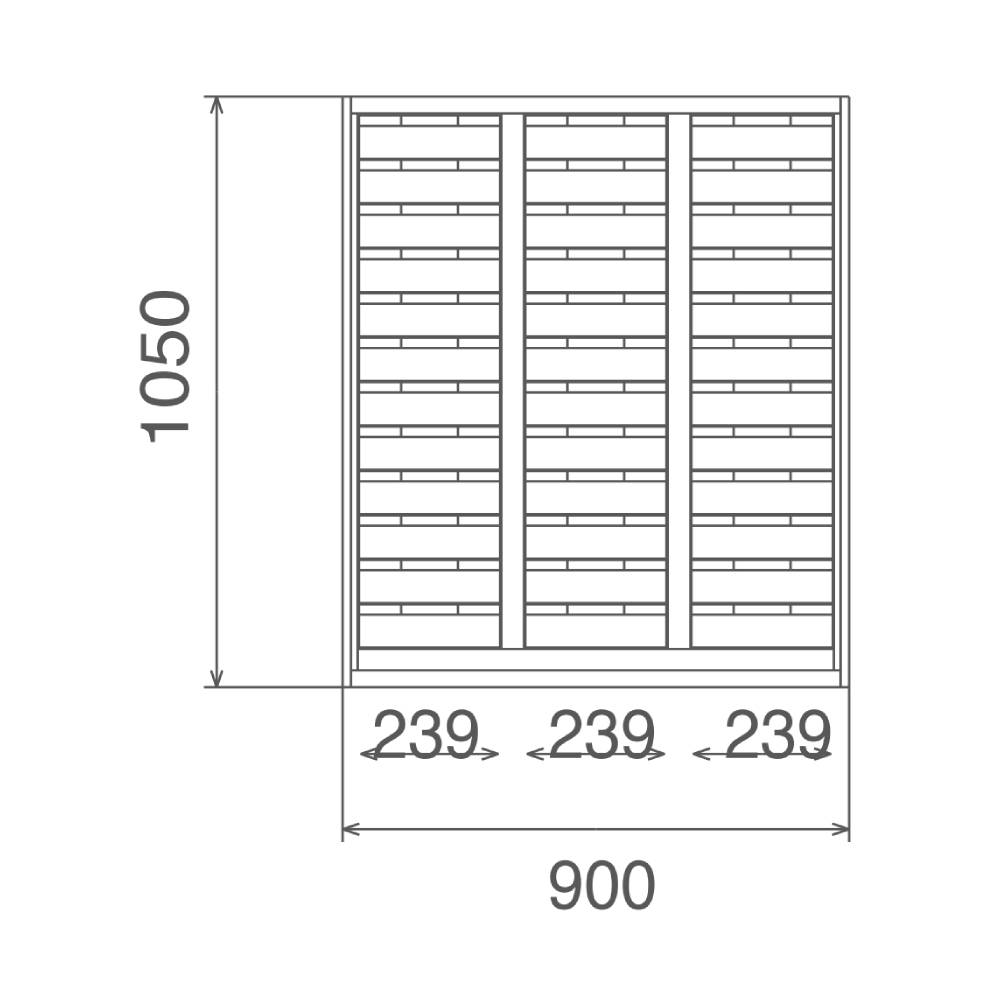 多目的キャビネット スペース活用 軽量収納