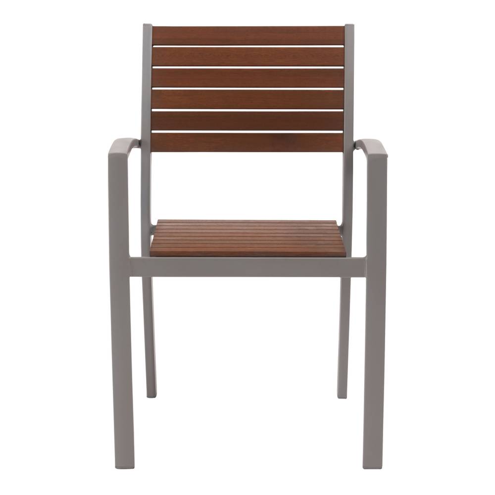 オリー チェア 天然木 スタッキング 椅子 アームチェア 屋外 ガーデン ベランダ テラス【az-ods72】