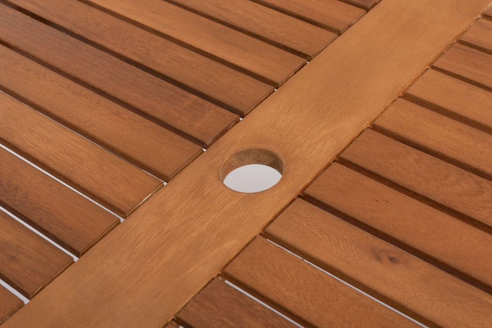 パラソルホール付き パラソル用 ガーデンテーブル