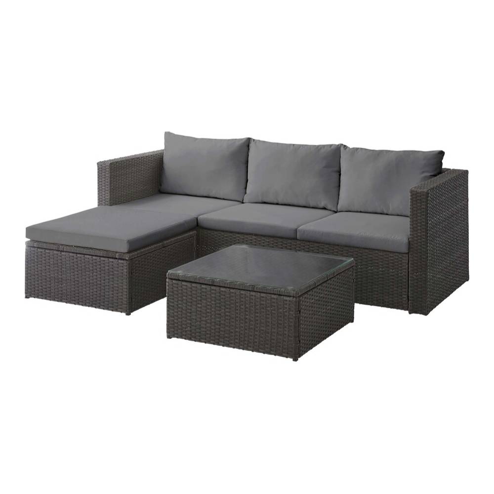 ブラック リゾート ガーデンソファーセット