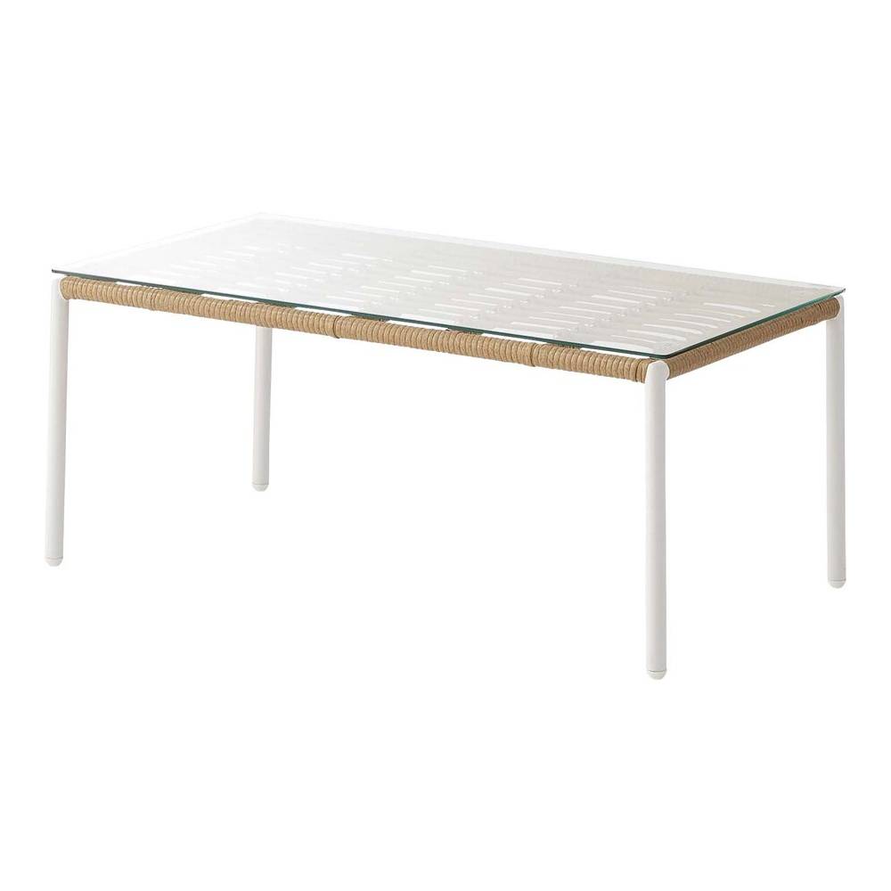 テーブル スチール脚 ガラス天板