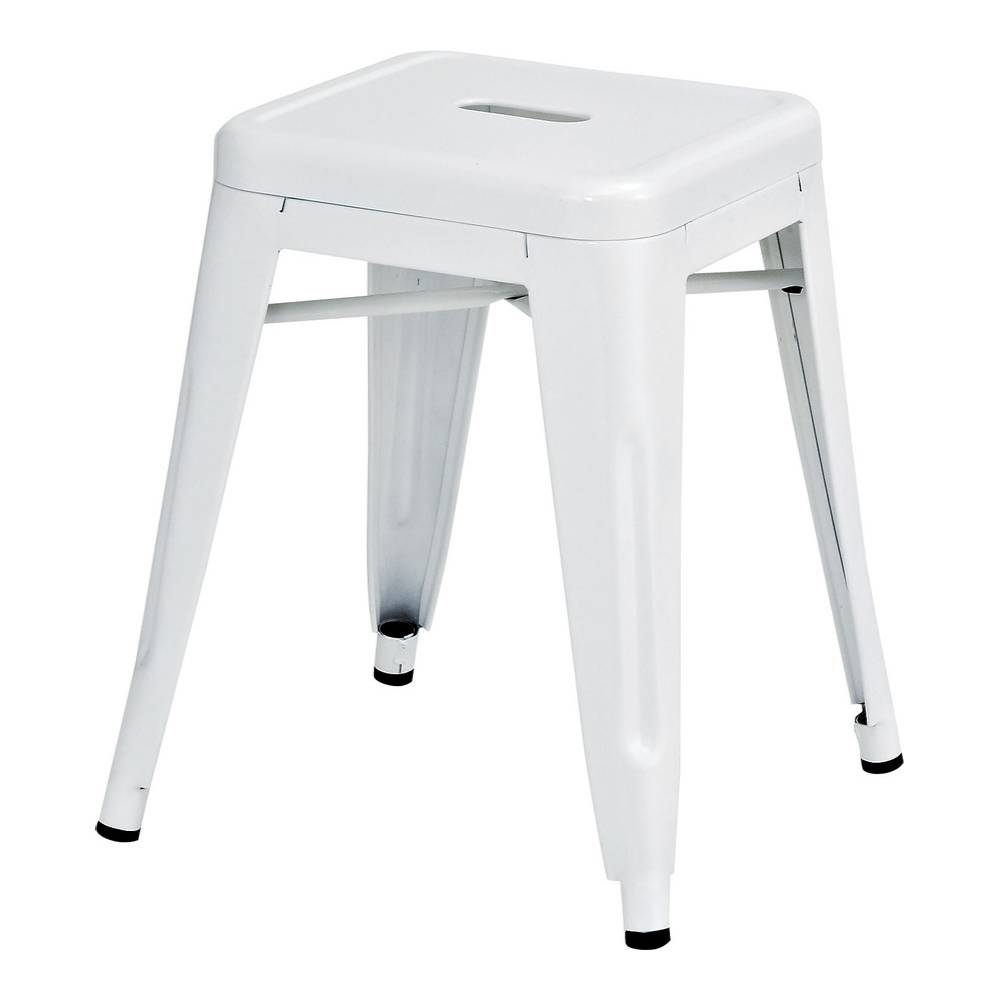 カレールスツール 四角椅子 アイボリー