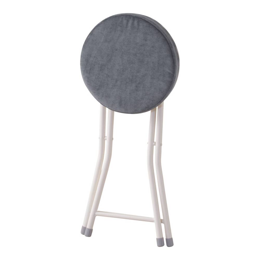 ロンダ スツール 折りたたみ式 6点セット 椅子 背もたれなし 丸形 カウンタースツール フォールディングチェア【az-pc31】