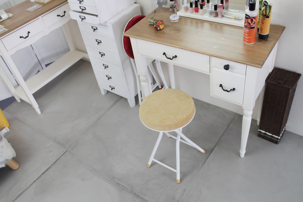 ロンダ スツール 折りたたみ式 6点セット 椅子 背もたれなし 丸形 カウンタースツール フォールディングチェア【az-pc31】