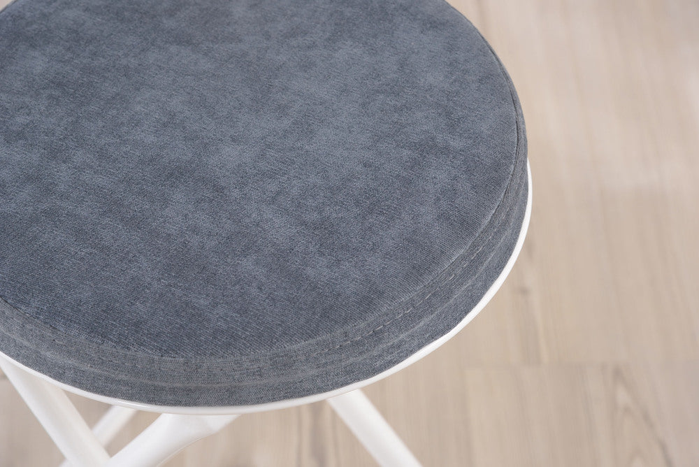 ロンダ チェア 折りたたみ式 6点セット 椅子 背もたれ付き 丸形 カウンター フォールディングチェア【az-pc32】