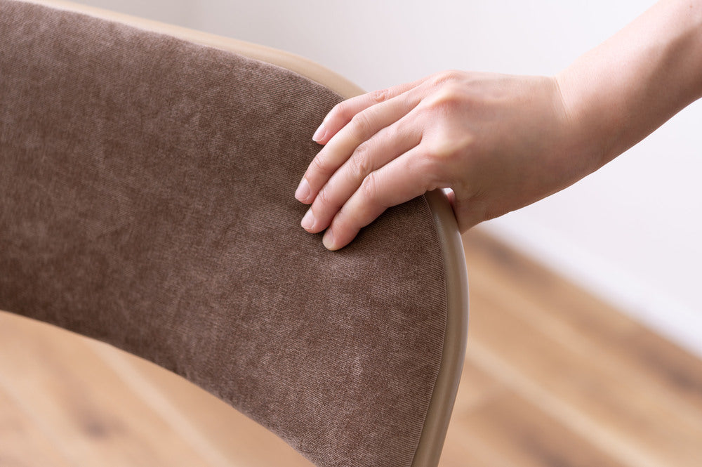 フォールディングチェア 折りたたみ式 4点セット 椅子 背もたれ付き ヴィンテージ デスクチェア ベロア調 チェア【az-pc33】