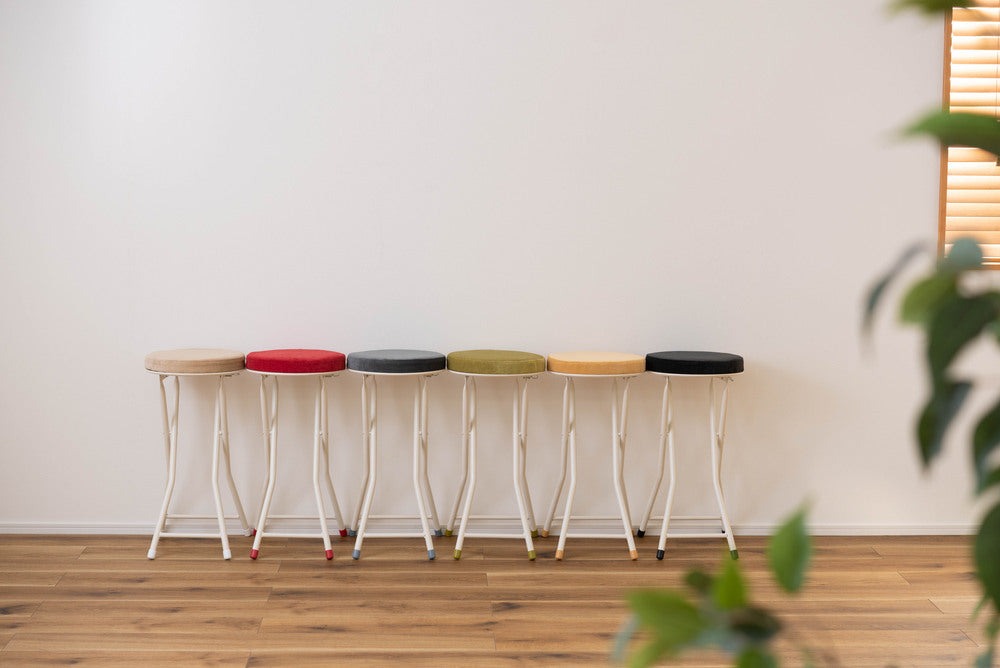 6点セット カラフル 来客用 スツール