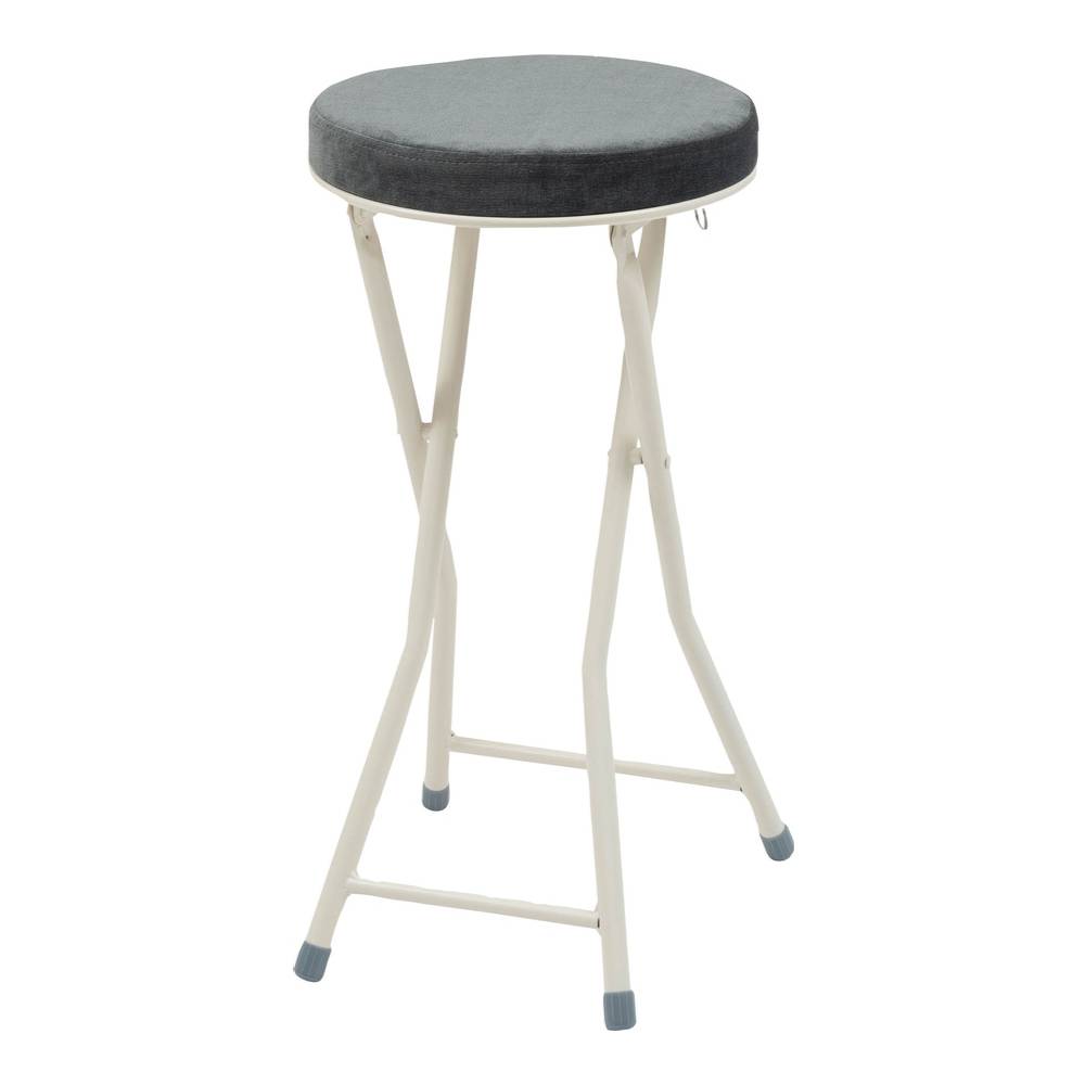 ダークグレー ハイスツール 椅子 スツール