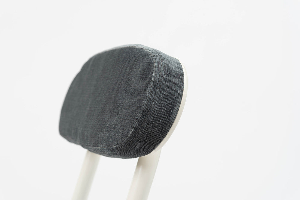 ロンダ ハイチェア フォールディングチェア 折りたたみ式 4点セット 椅子 背もたれ付き 丸形 カウンター【az-pc35】