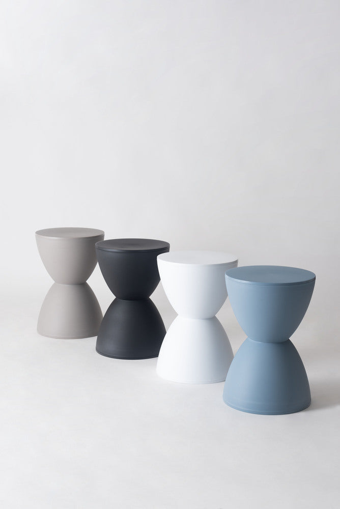 スツール 砂時計 丸椅子 4脚セット シンプル 玄関椅子 腰掛 ダイニングチェア【az-pc680】