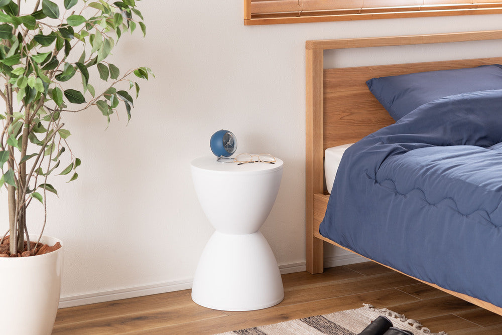 スツール 砂時計 丸椅子 4脚セット シンプル 玄関椅子 腰掛 ダイニングチェア【az-pc680】