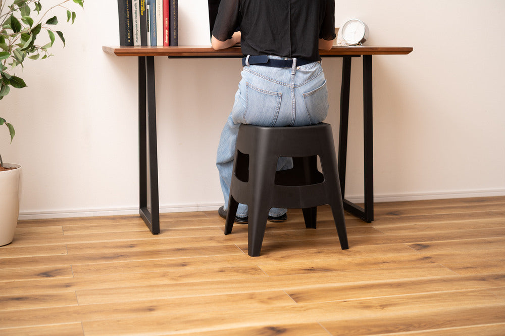 ペポ スツール スタッキング 4脚セット シンプル 椅子 プラスチック 予備椅子【az-pc865】