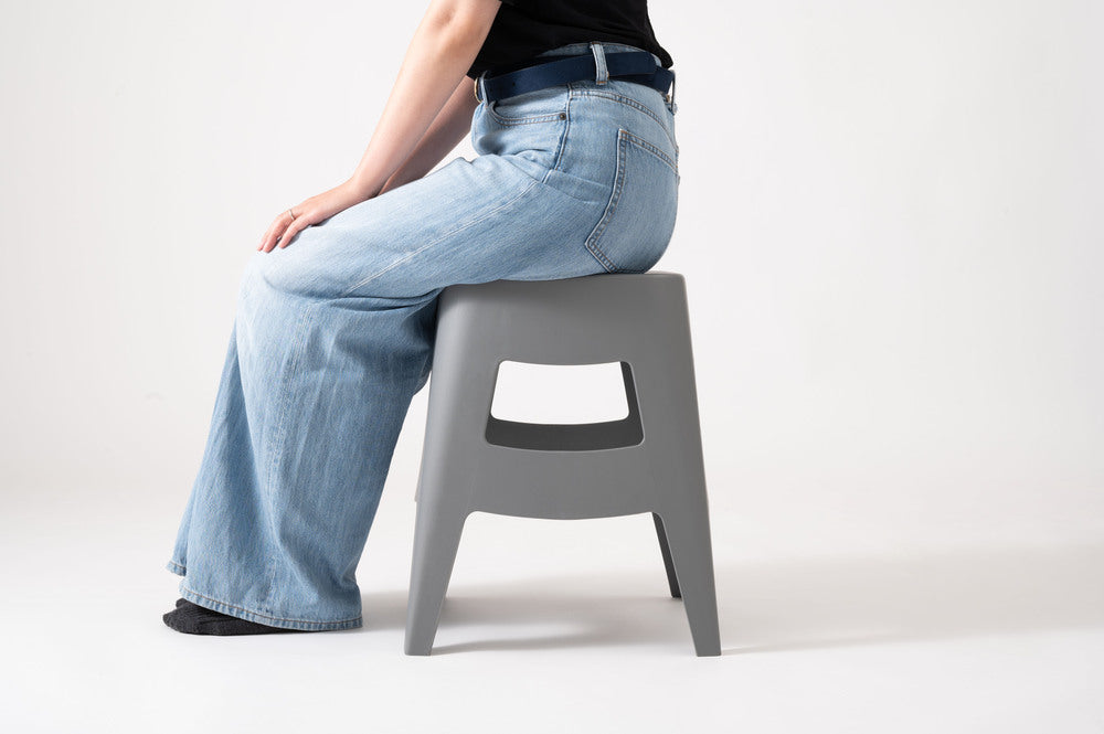 ペポ スツール スタッキング 4脚セット シンプル 椅子 プラスチック 予備椅子【az-pc865】