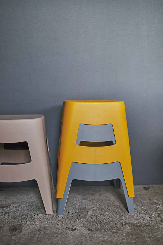 ペポ スツール スタッキング 4脚セット シンプル 椅子 プラスチック 予備椅子【az-pc865】