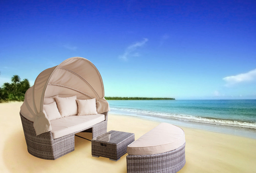 屋外リビング プールサイドソファ リゾート