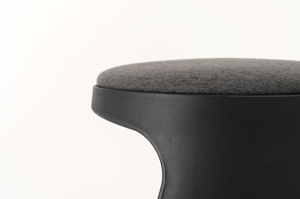 カヌレ スツール 丸形 スタッキング 椅子 4脚セット シンプル 玄関椅子 収納スツール【az-toe128】