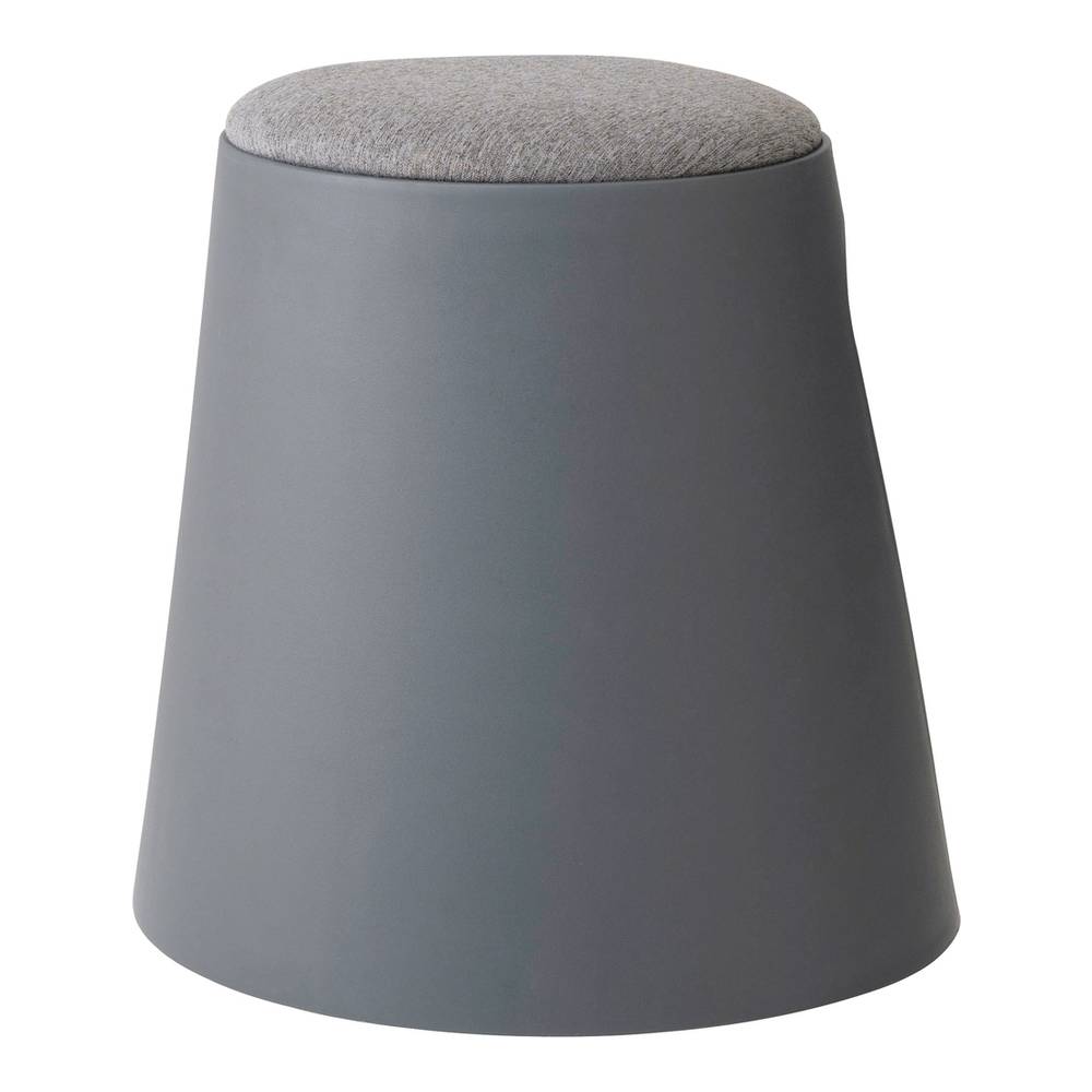 カヌレ スツール 丸形 スタッキング 椅子 4脚セット シンプル 玄関椅子 収納スツール【az-toe128】