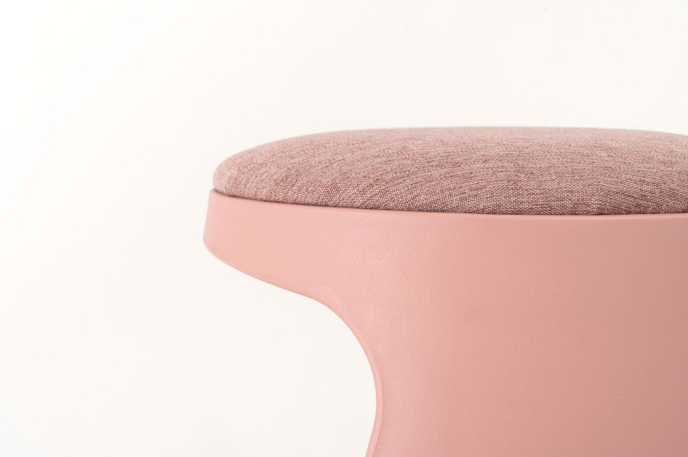 カヌレ スツール 丸形 スタッキング 椅子 4脚セット シンプル 玄関椅子 収納スツール【az-toe128】