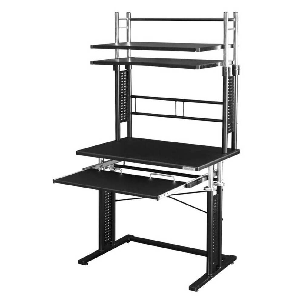 2段ラック コンパクトデスク PCデスク