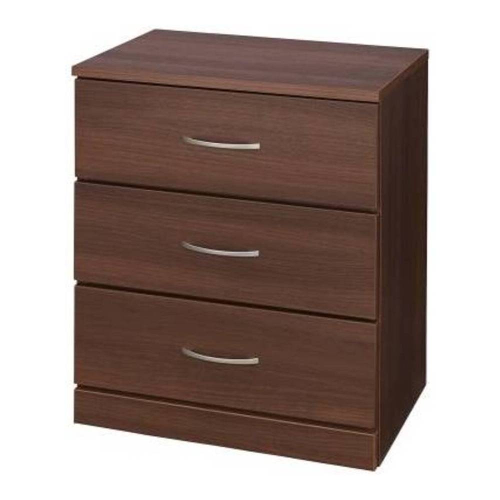 収納家具 木目調 3段チェスト 幅600