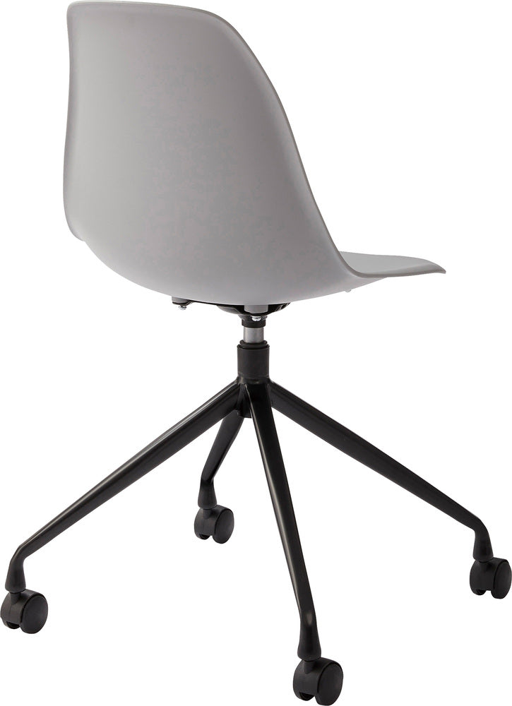 デスクチェア シェル型 回転機能