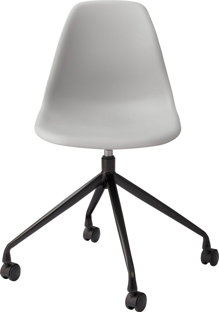 グレー 移動可能 回転チェア