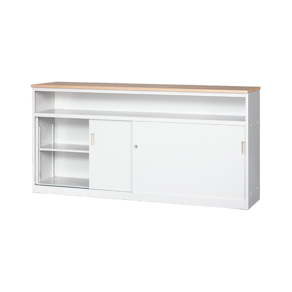 中棚付き ハイカウンター シンプルデザイン