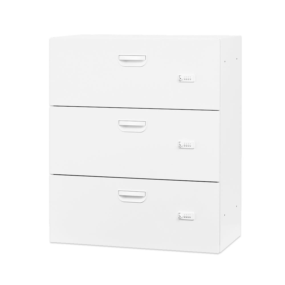 ホワイト キーレスタイプ システム収納庫