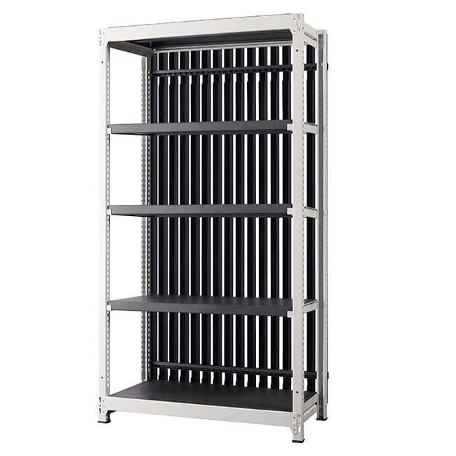 格子ラック ボルトレス 簡単組立 収納効率特化 基本セット W900タイプ H1800【オフィス家具市場】