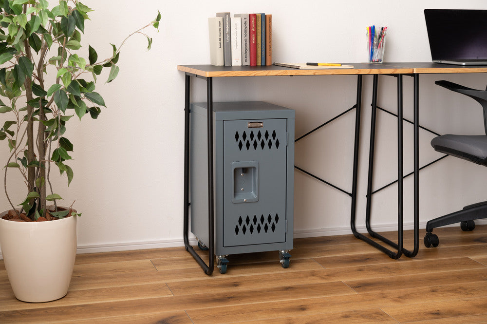 ワークデスク 作業台 コンパクト 木目のエッジ 奥行48cm 高さ75cm 壁付け デスク【az-eofnd-401】