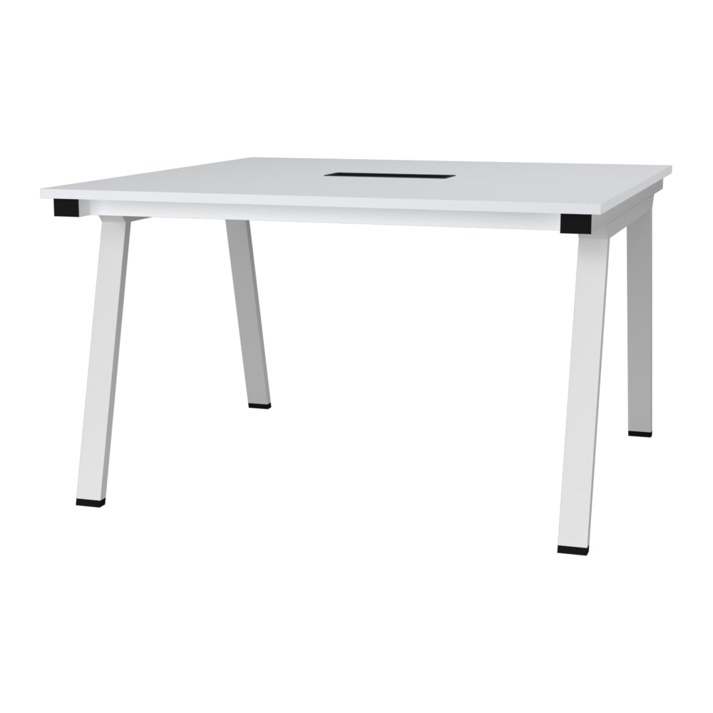 多用途テーブル 書斎用テーブル ホワイト