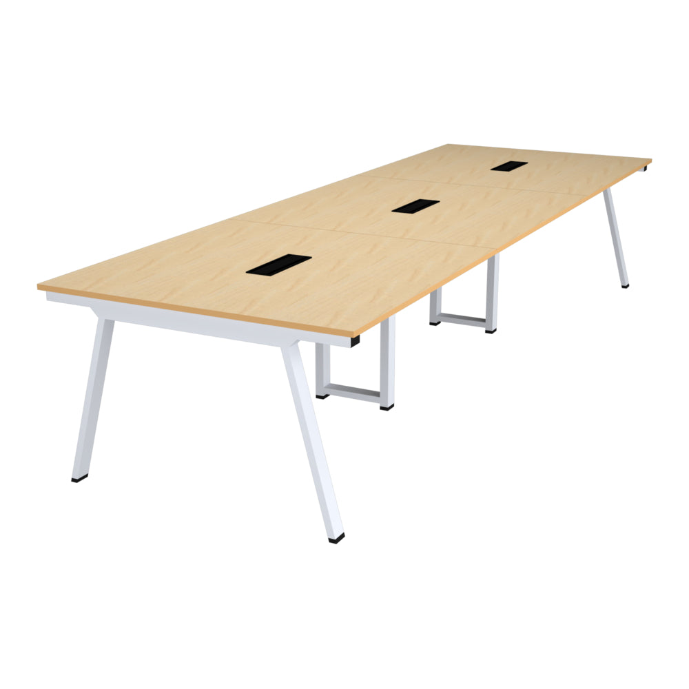 大型テーブル 長方形テーブル 木製天板