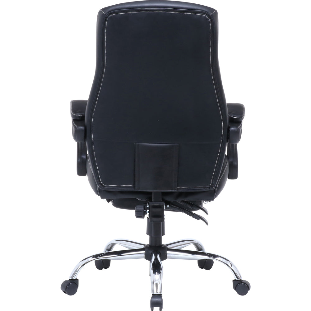 リクライニングチェア ゼクス ブラウン ブラック 多機能チェア ハイバック フットレスト 厚みクッション PCチェア 【FB1550】