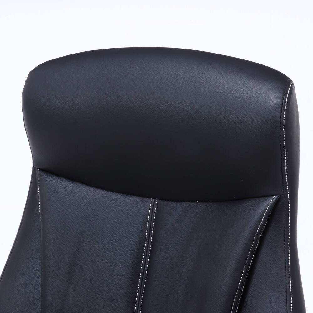 リクライニングチェア ゼクス ブラウン ブラック 多機能チェア ハイバック フットレスト 厚みクッション PCチェア 【FB1550】