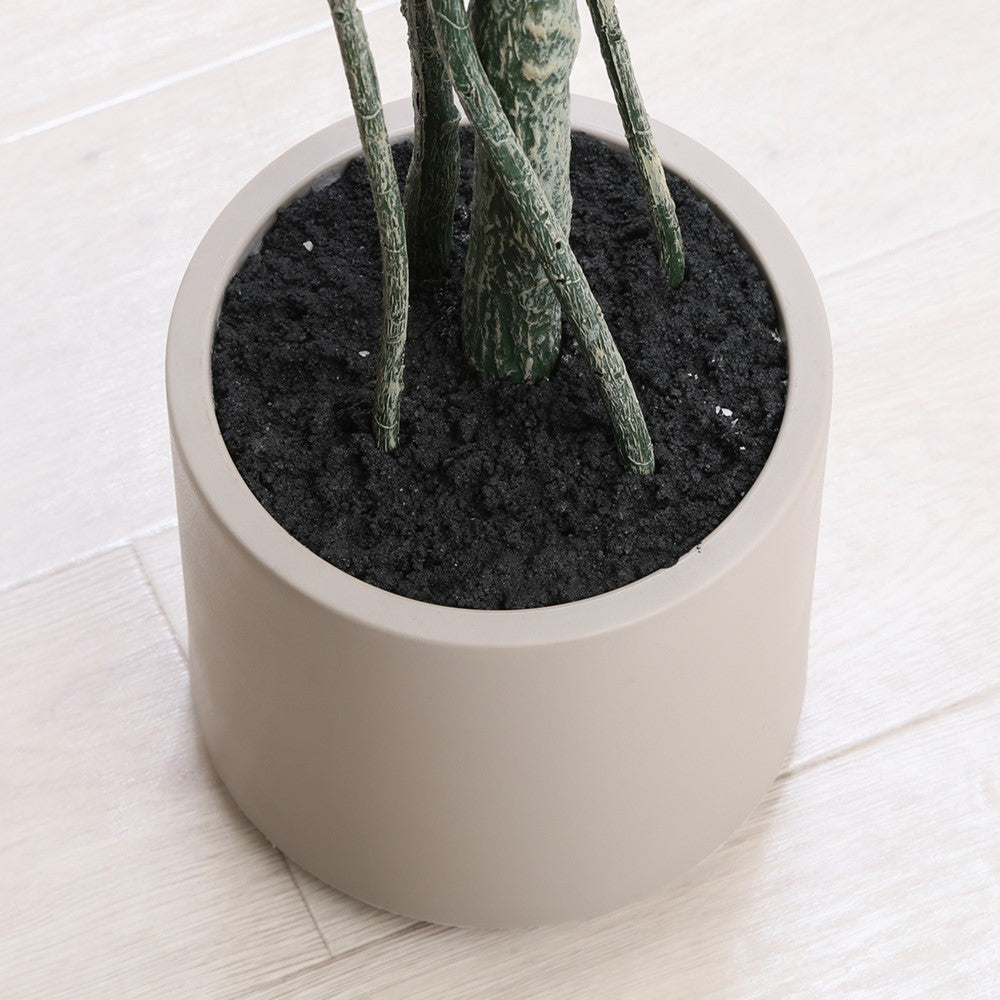 フェイクグリーン 人工観葉植物 ジョイント式 鉢植えタイプ インテリアグリーン オフィスアクセサリ 【FB-GRN-YK】