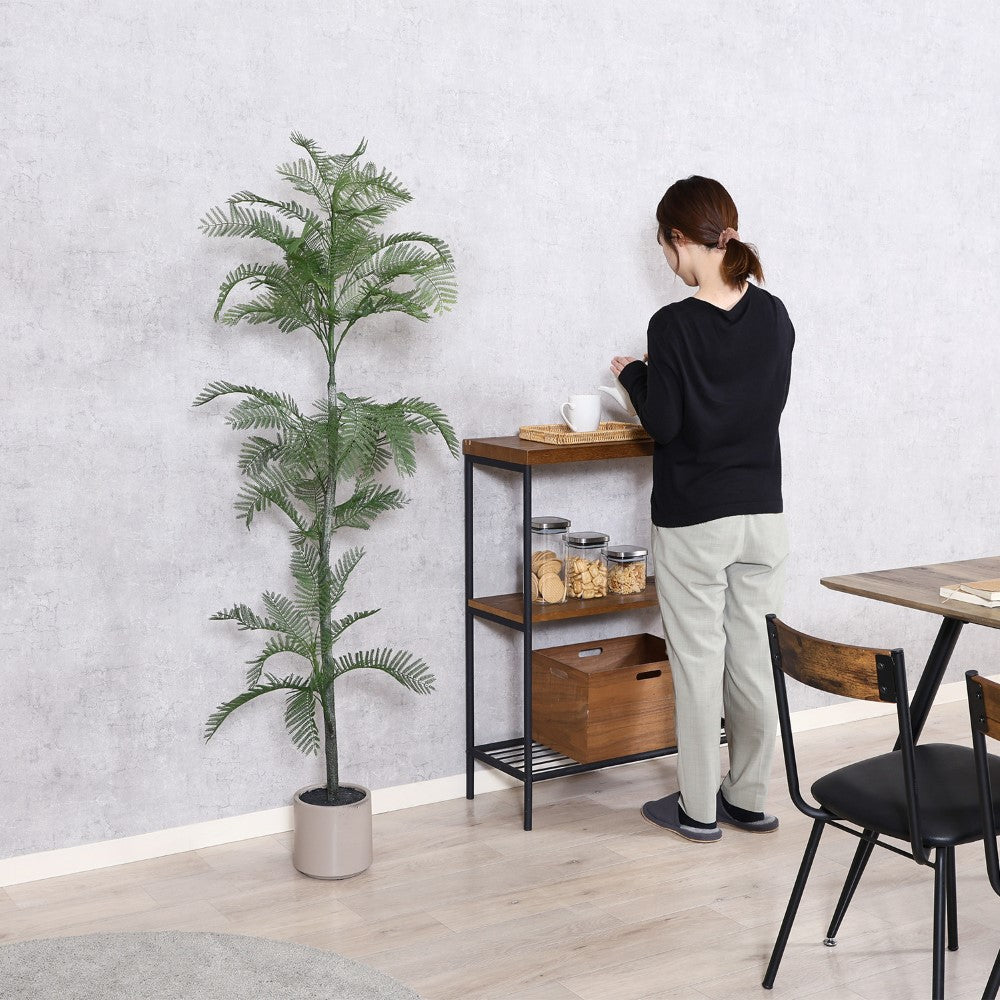 フェイクグリーン 人工観葉植物 ジョイント式 鉢植えタイプ インテリアグリーン オフィスアクセサリ 【FB-GRN-YK】